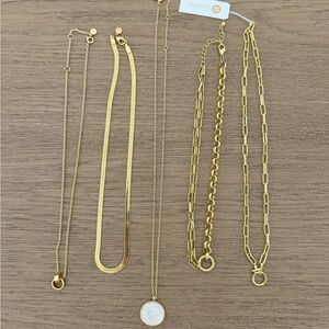 Gorjana Gold Necklace Bundle